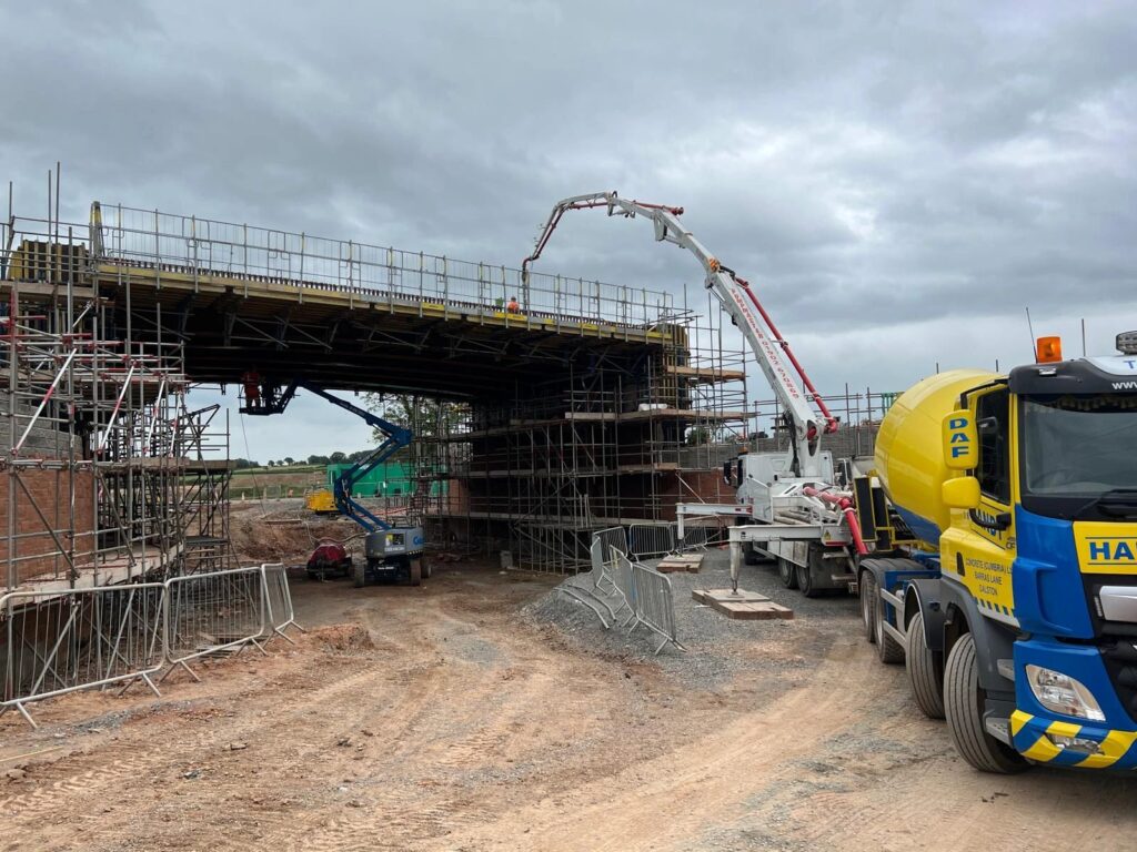 Concrete Bridge construction Carlisle