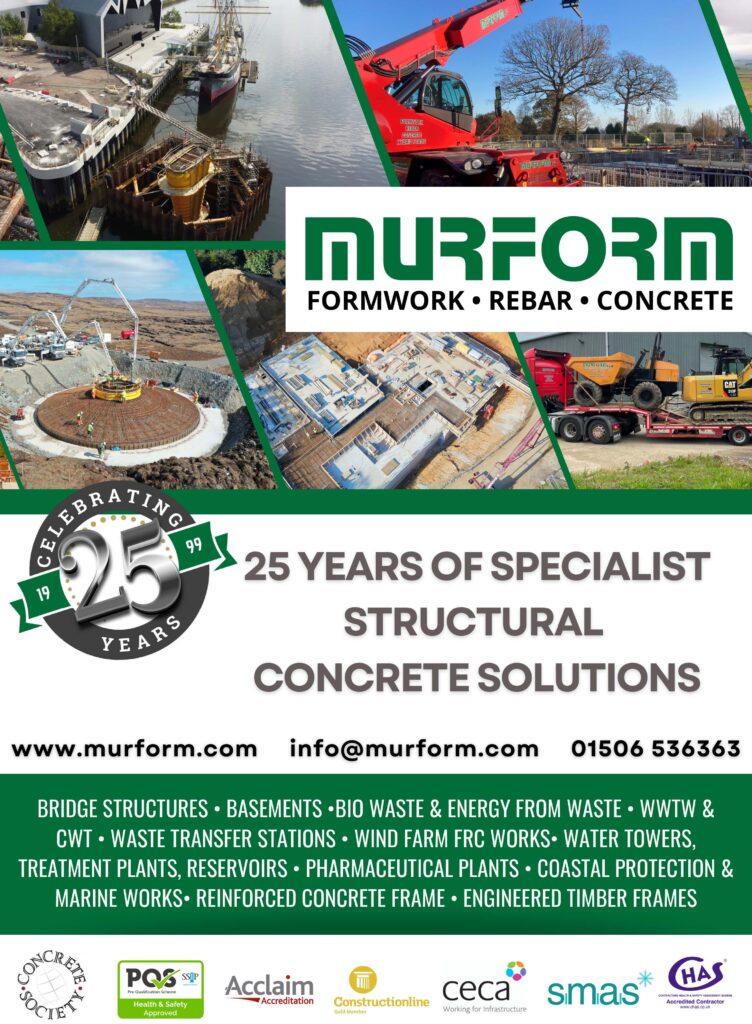 Advert Murform Formwork Rebar Concrete 25 years